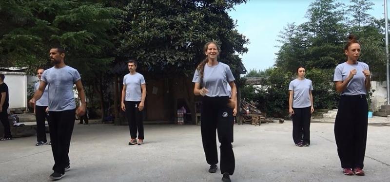意大利学员——八极拳